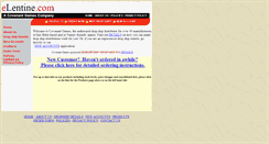 Desktop Screenshot of elentine.com