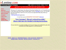 Tablet Screenshot of elentine.com
